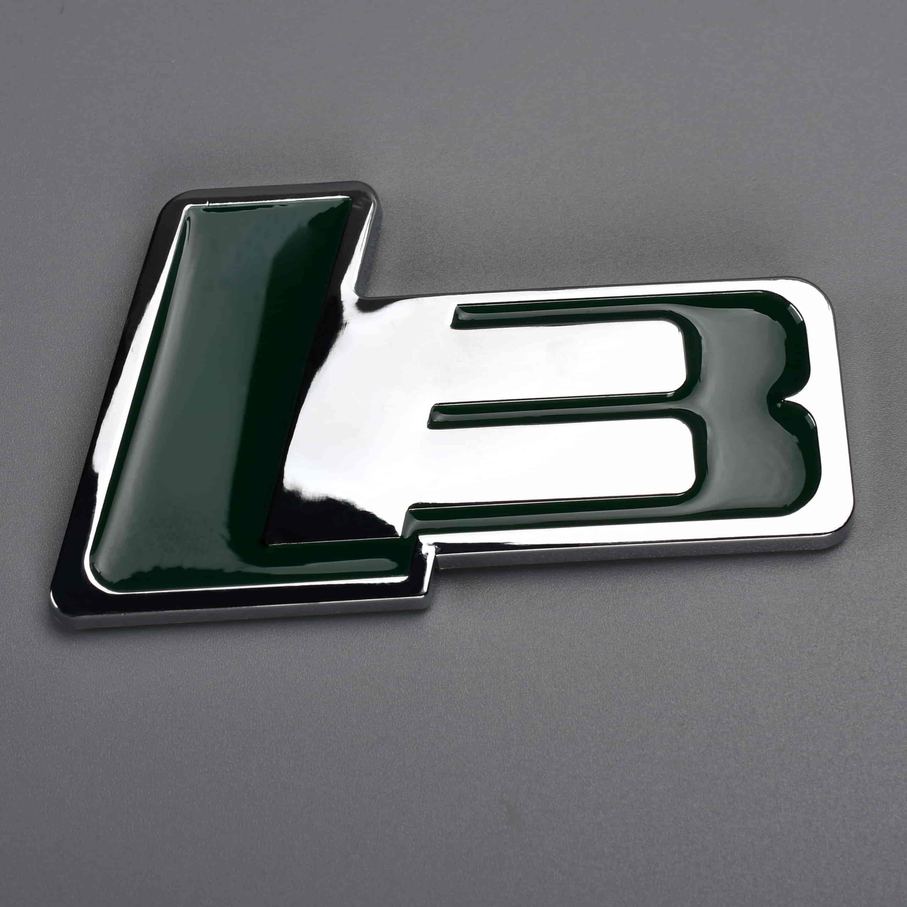 ABS gegalvaniseerde chroomsticker