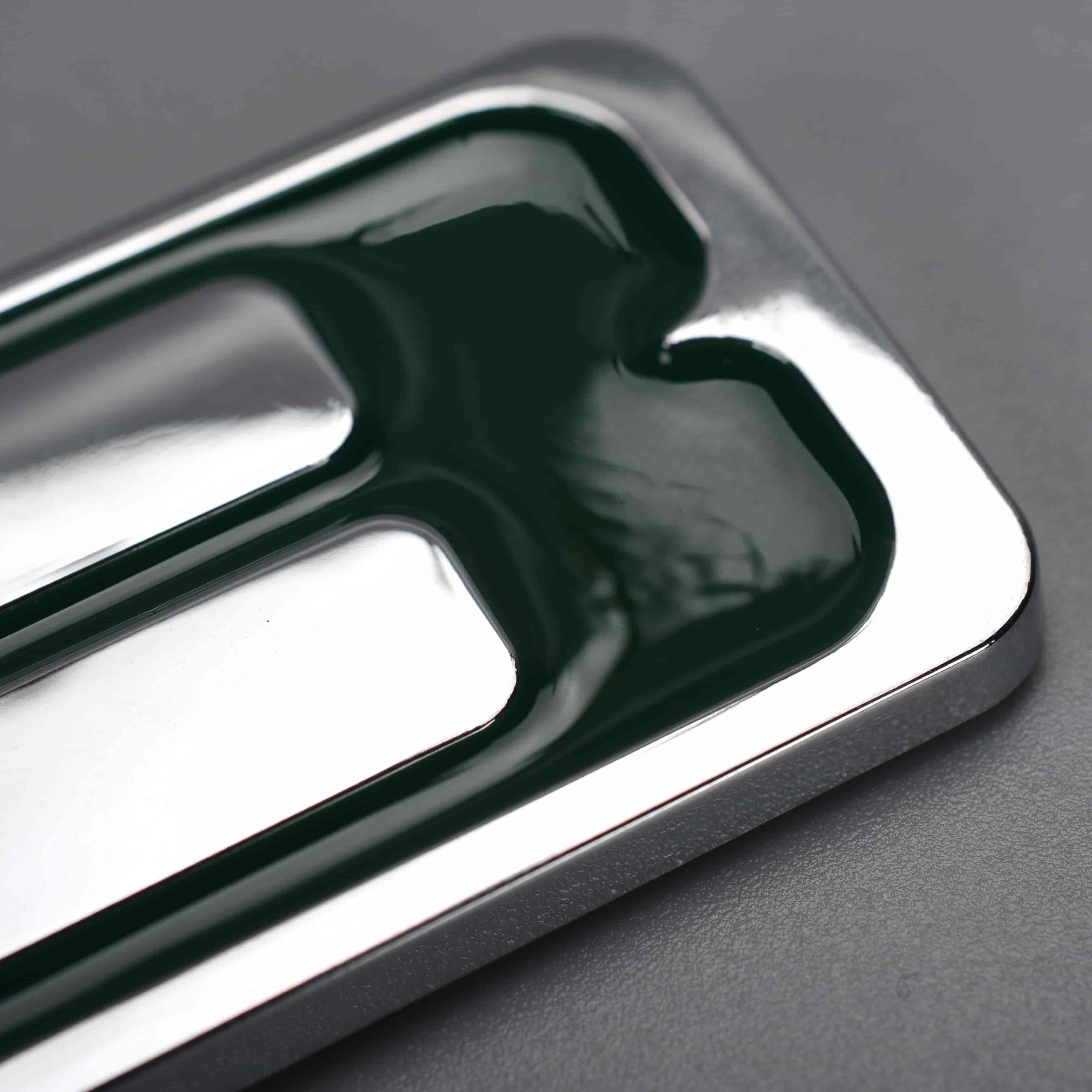 ABS gegalvaniseerde chroomsticker