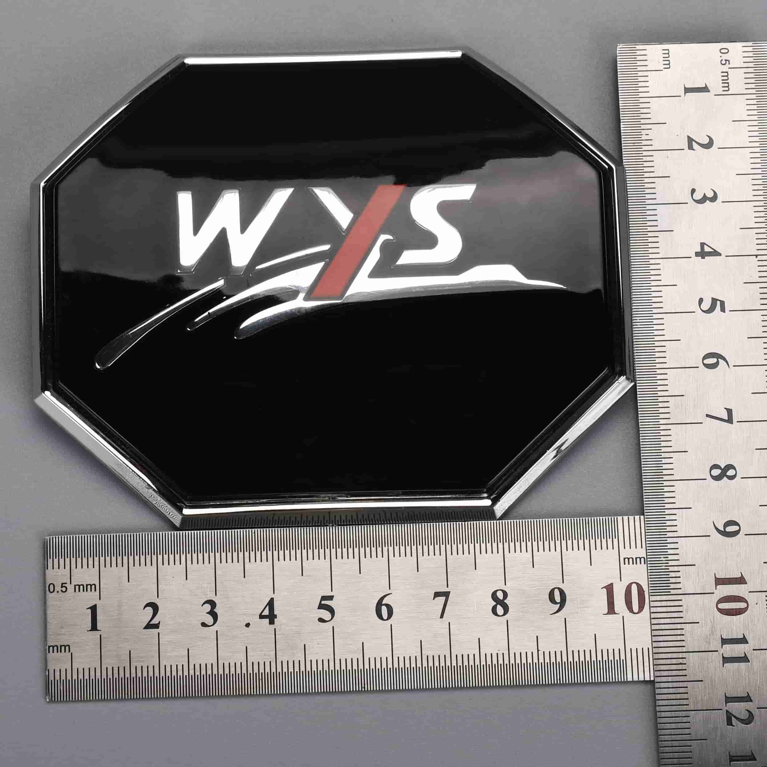 Waterdichte merksticker ABS embleem