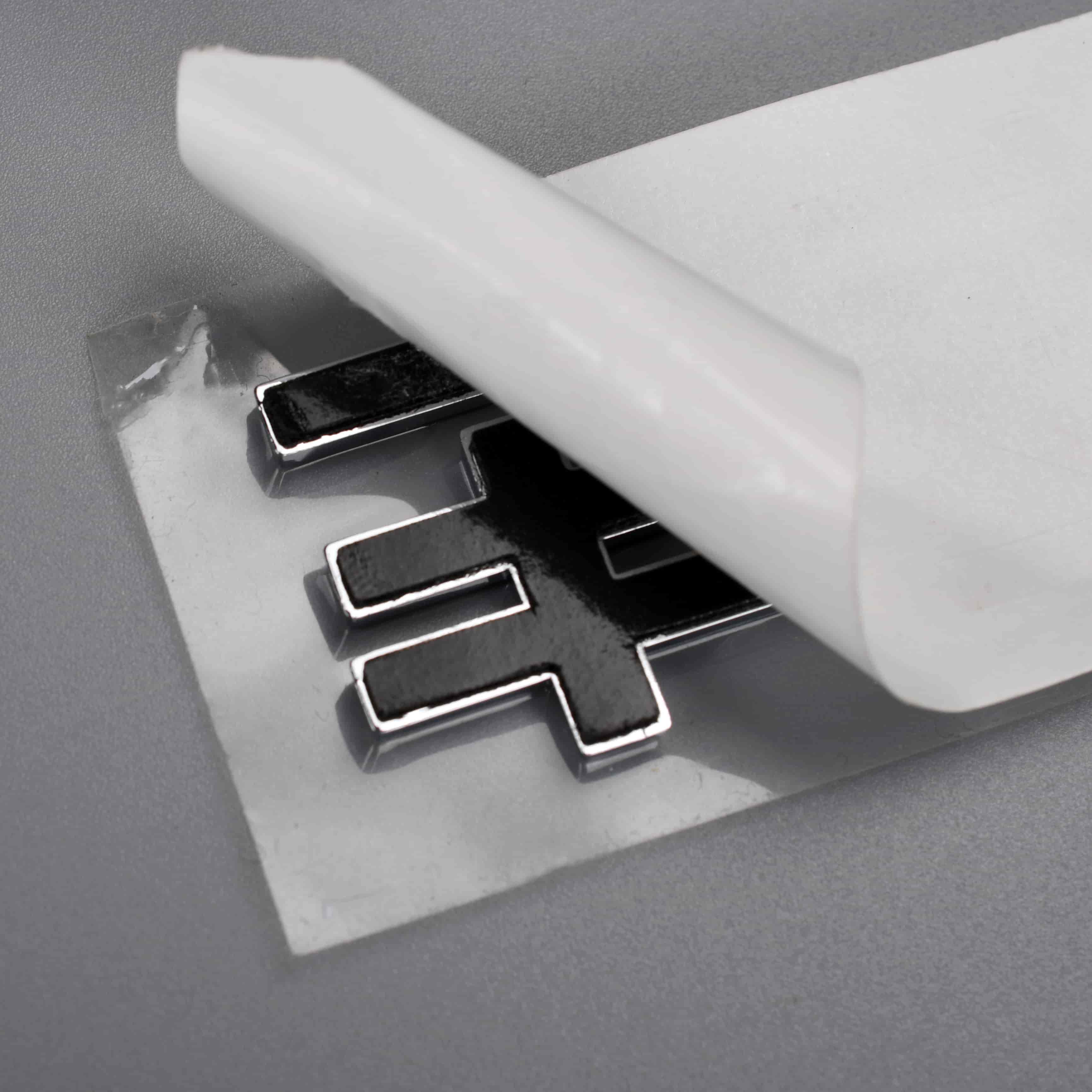 Plastic auto auto embleem badge stickers