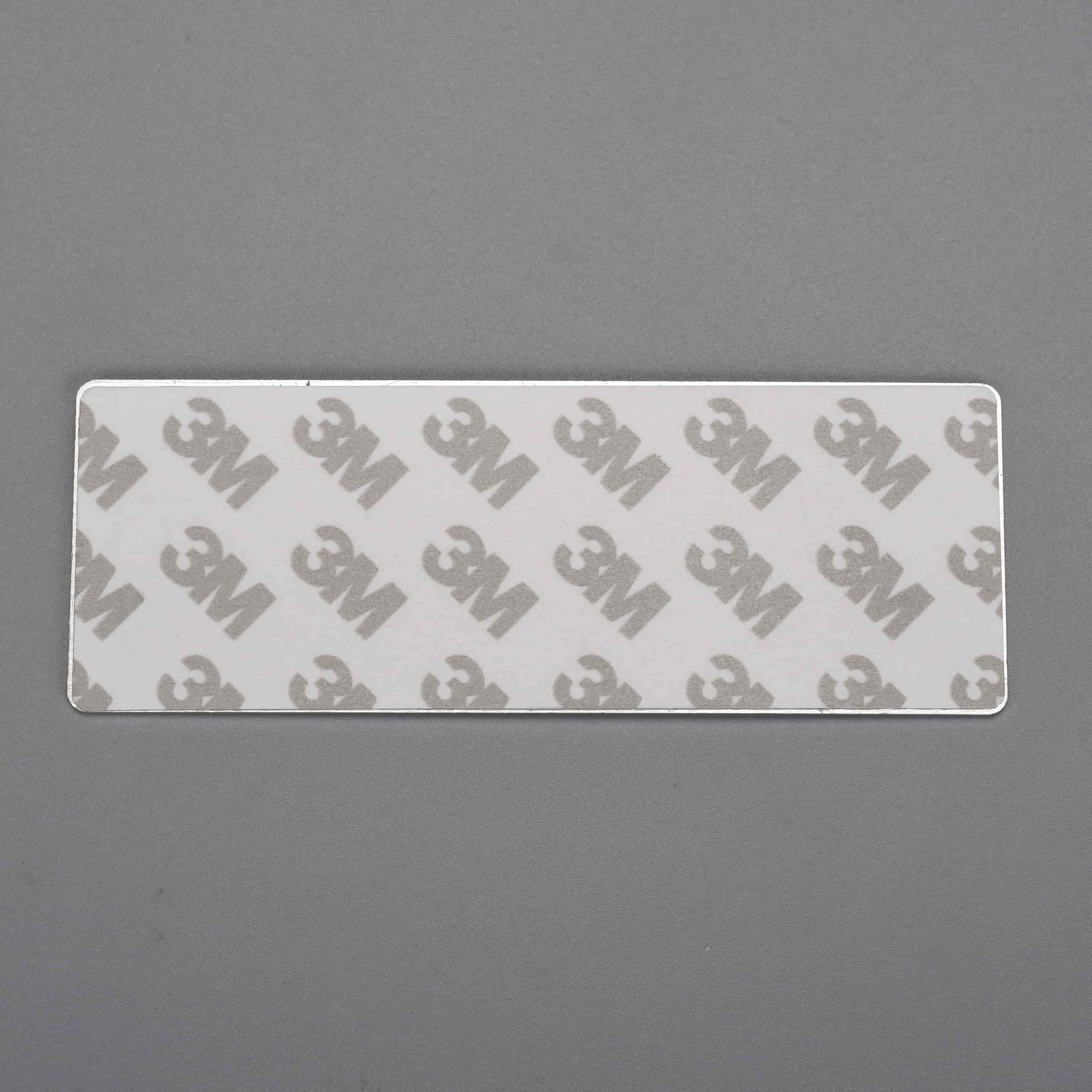 3D Mirror reliëf rased gegraveerd aluminium