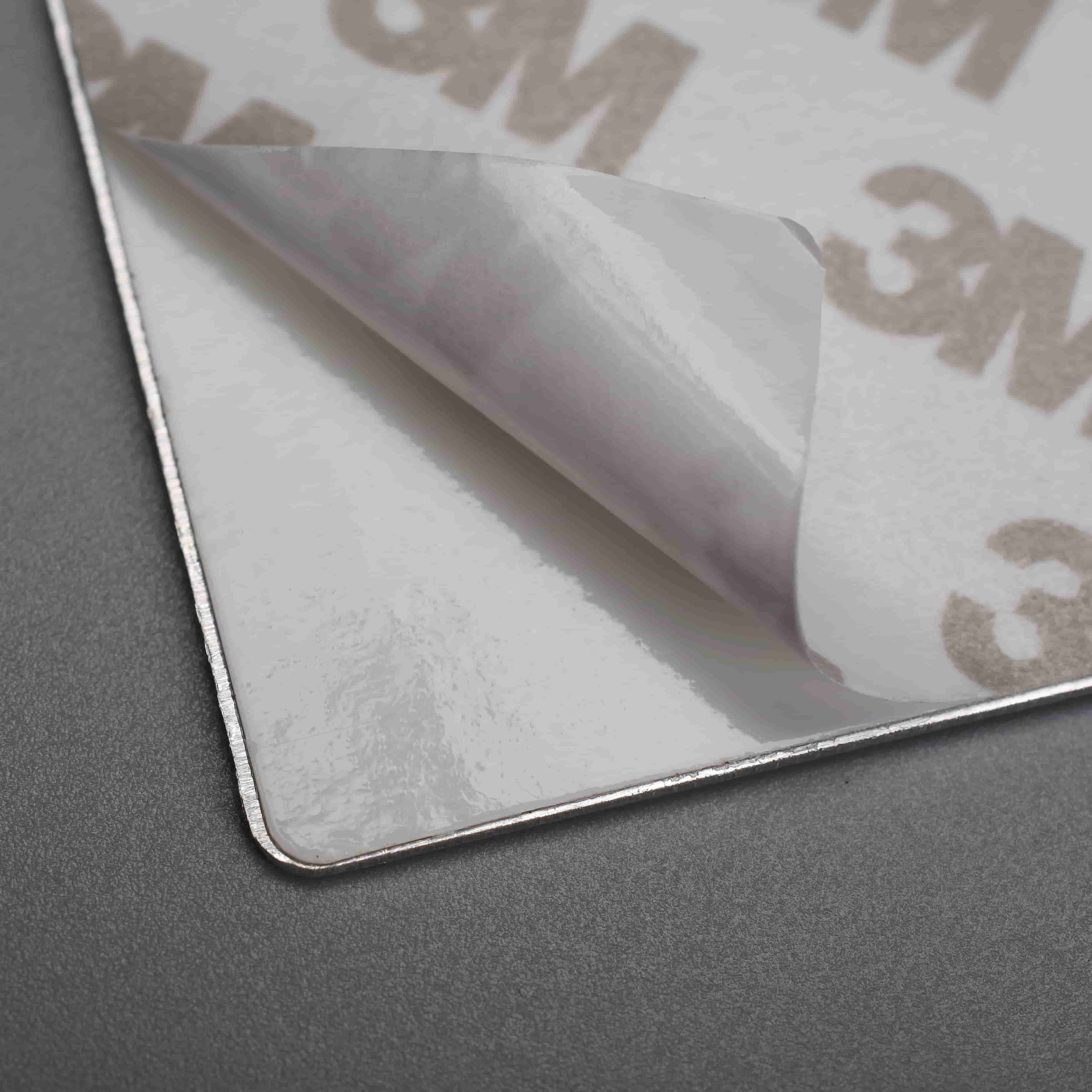 3D Mirror reliëf rased gegraveerd aluminium