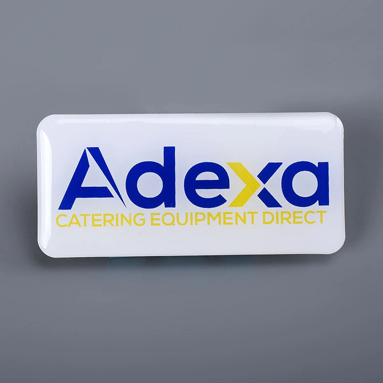 Ontwerpmerk Epoxy Resin Sticker