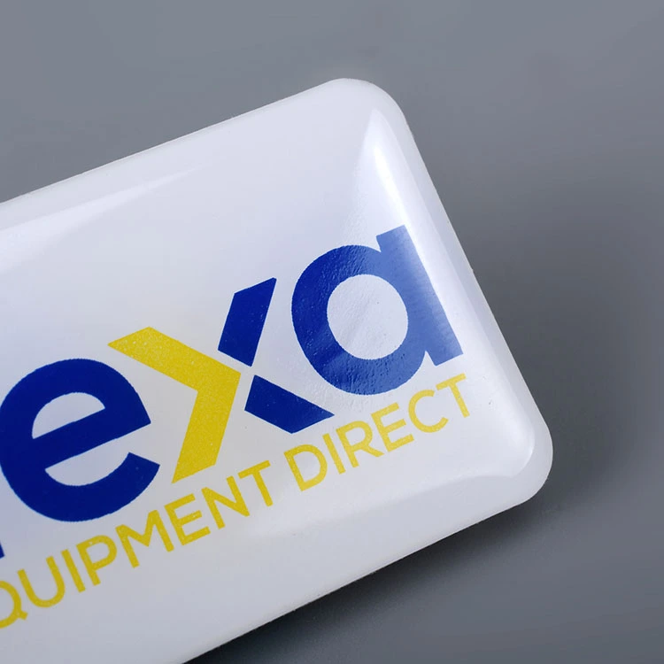 Ontwerpmerk Epoxy Resin Sticker