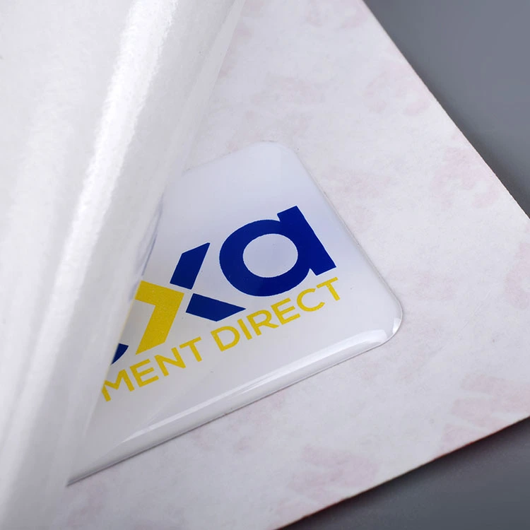 Ontwerpmerk Epoxy Resin Sticker