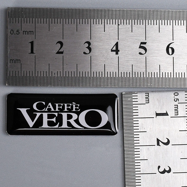 Merknaam epoxyharssticker