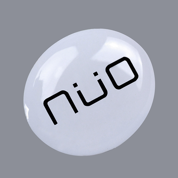 Transparante kristallen hars epoxystickers