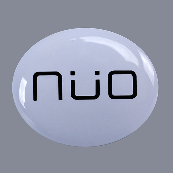 Transparante kristallen hars epoxystickers