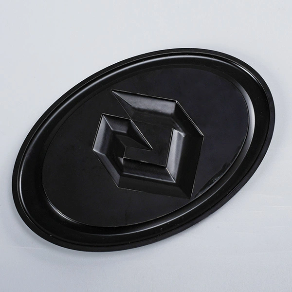 3D -plastic auto -sticker