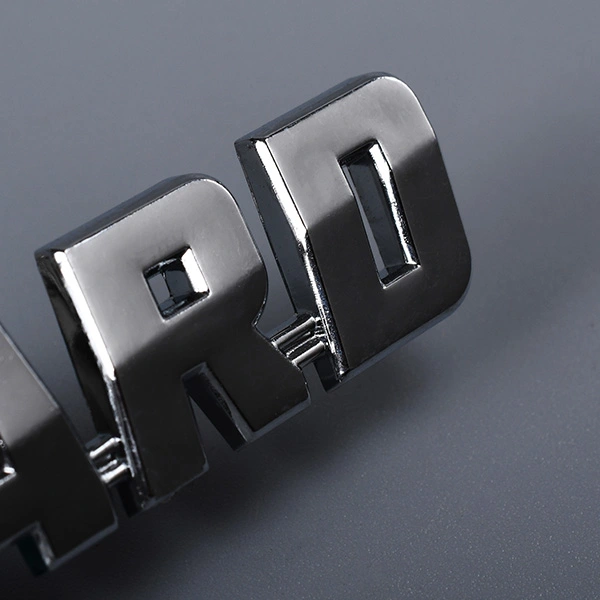 Plastic auto Auto Emblem Stickers