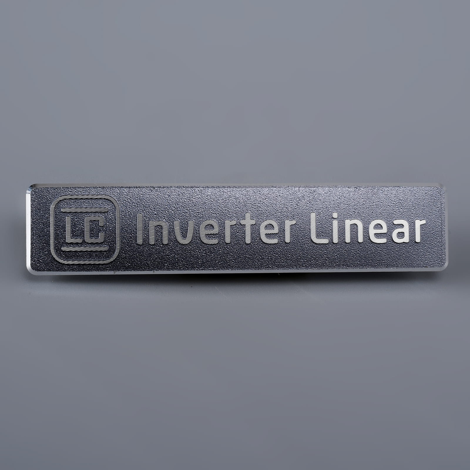 Zelfklevend geëtst aluminium label
