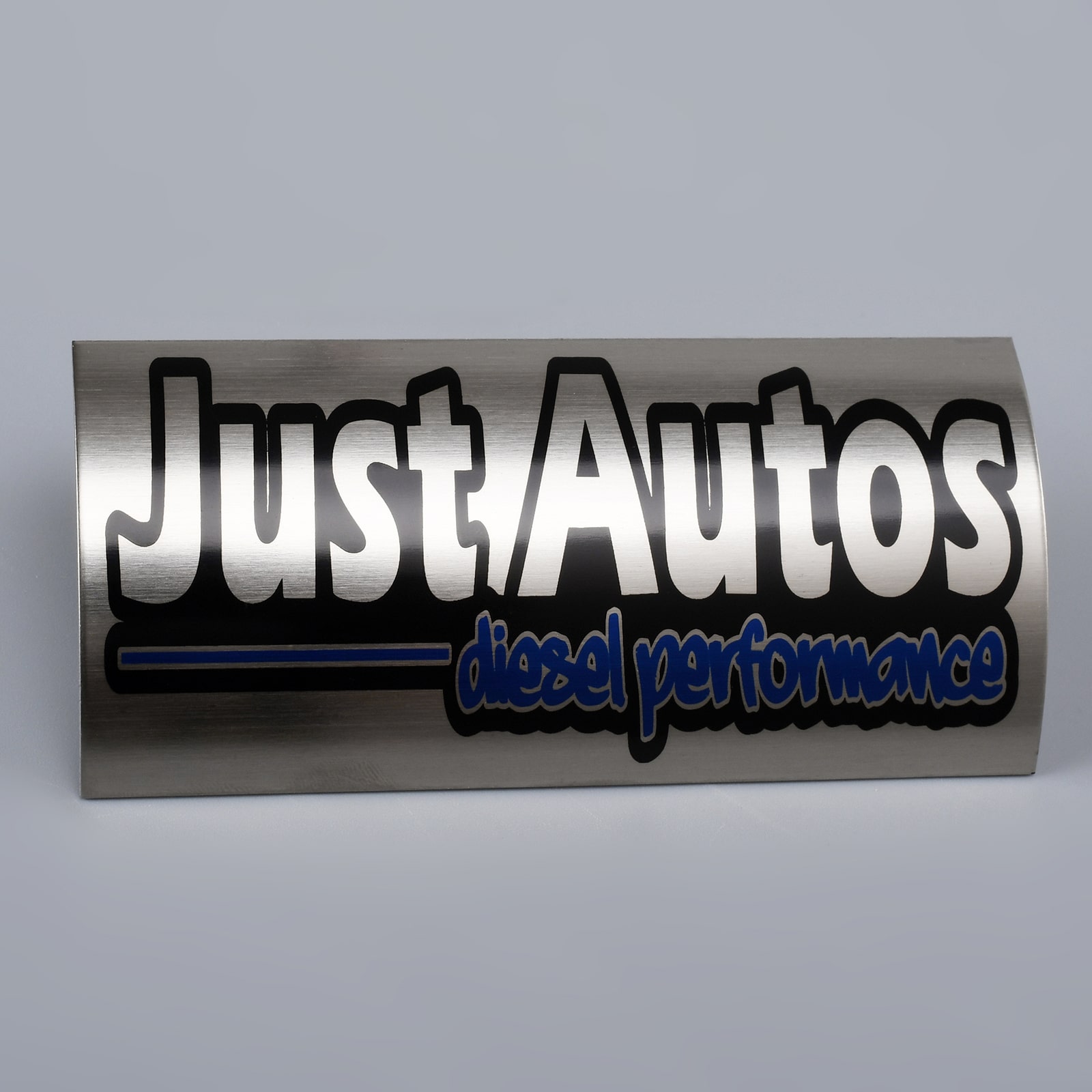 Aluminium bedrukte metalen labelstickers