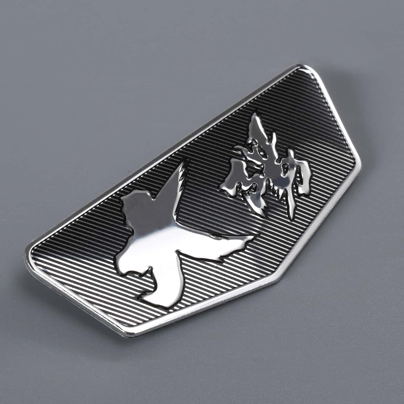 Merklogo Markeer aluminium logo