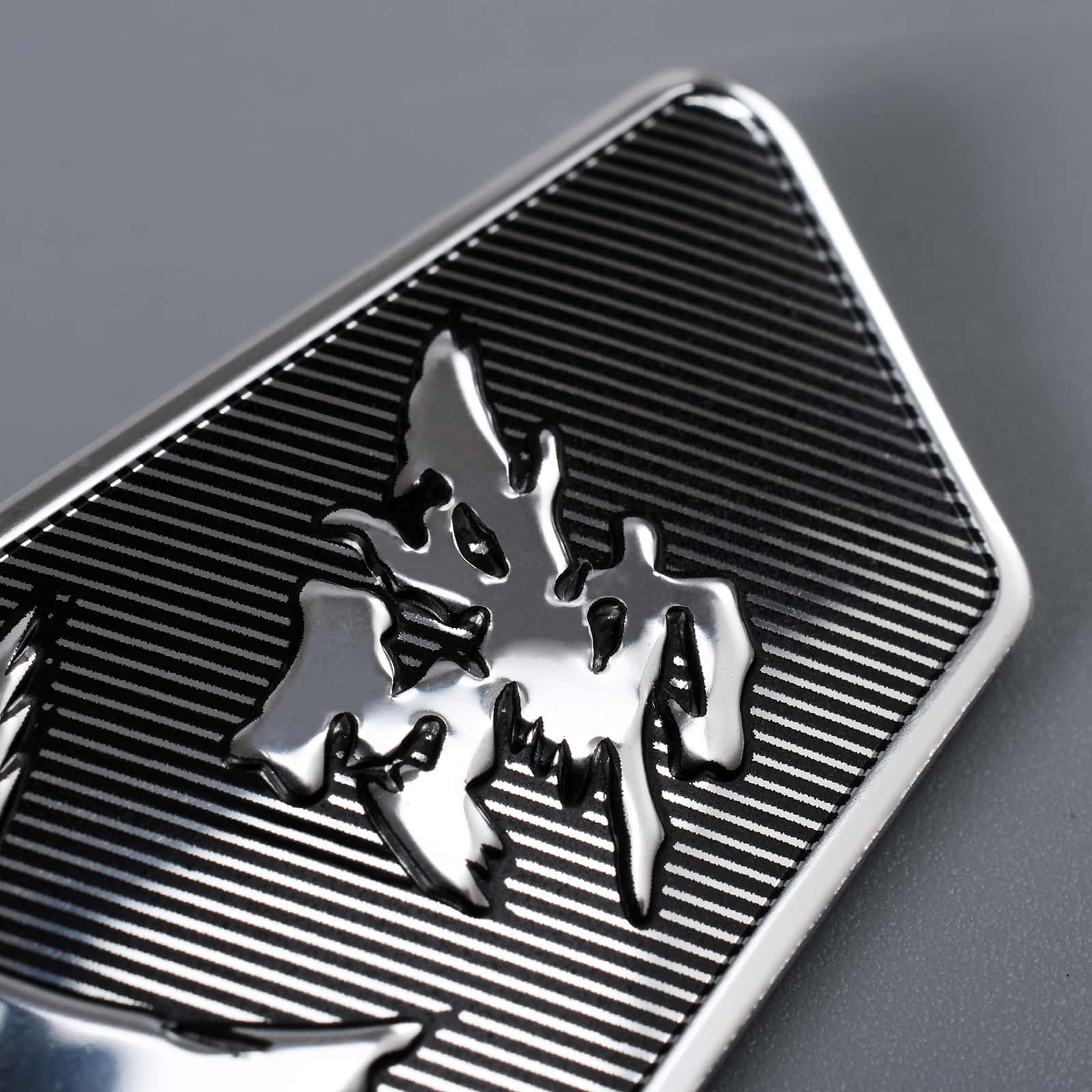 Merklogo Markeer aluminium logo