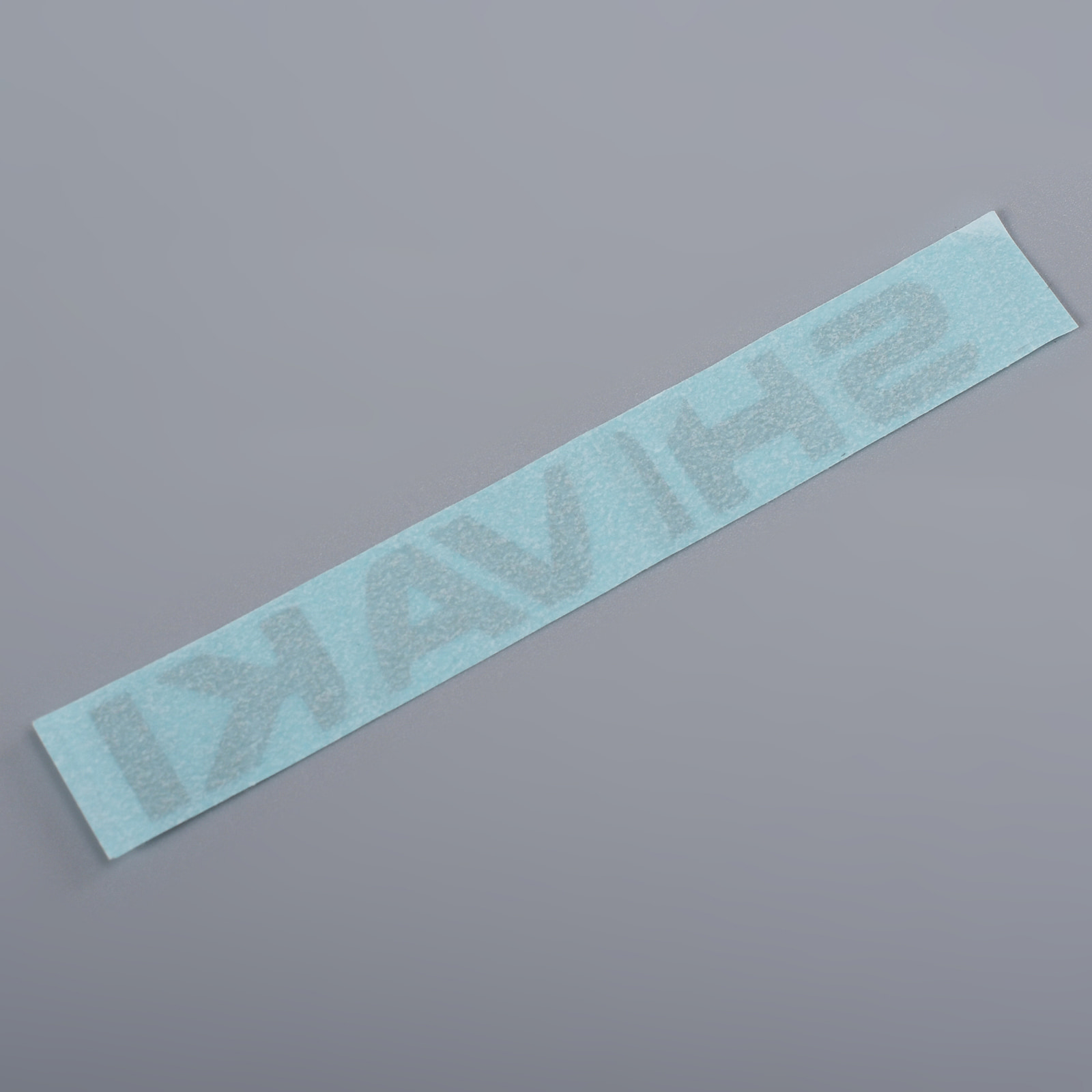 Metallic nikkellabel overbrengen
