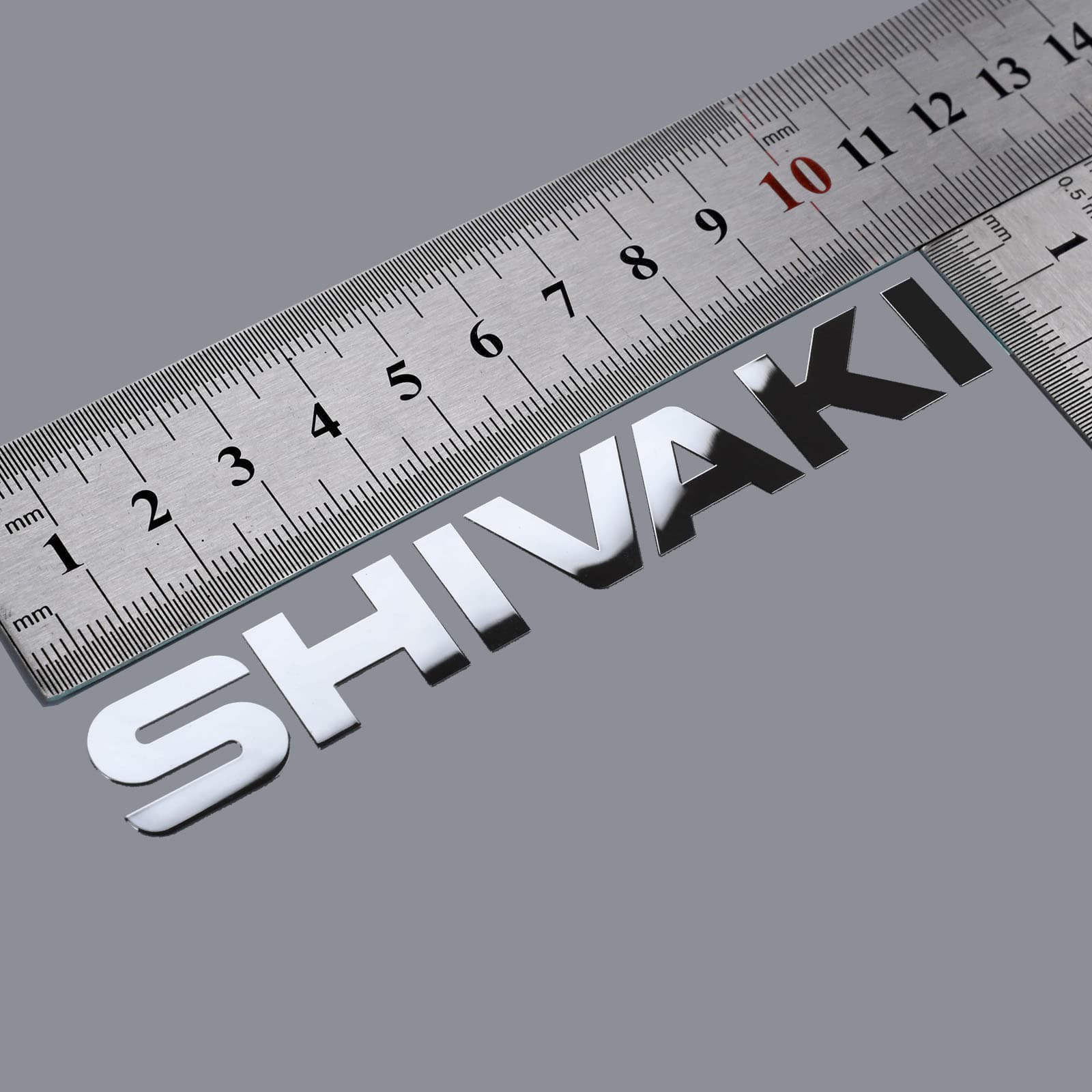 Metallic nikkellabel overbrengen