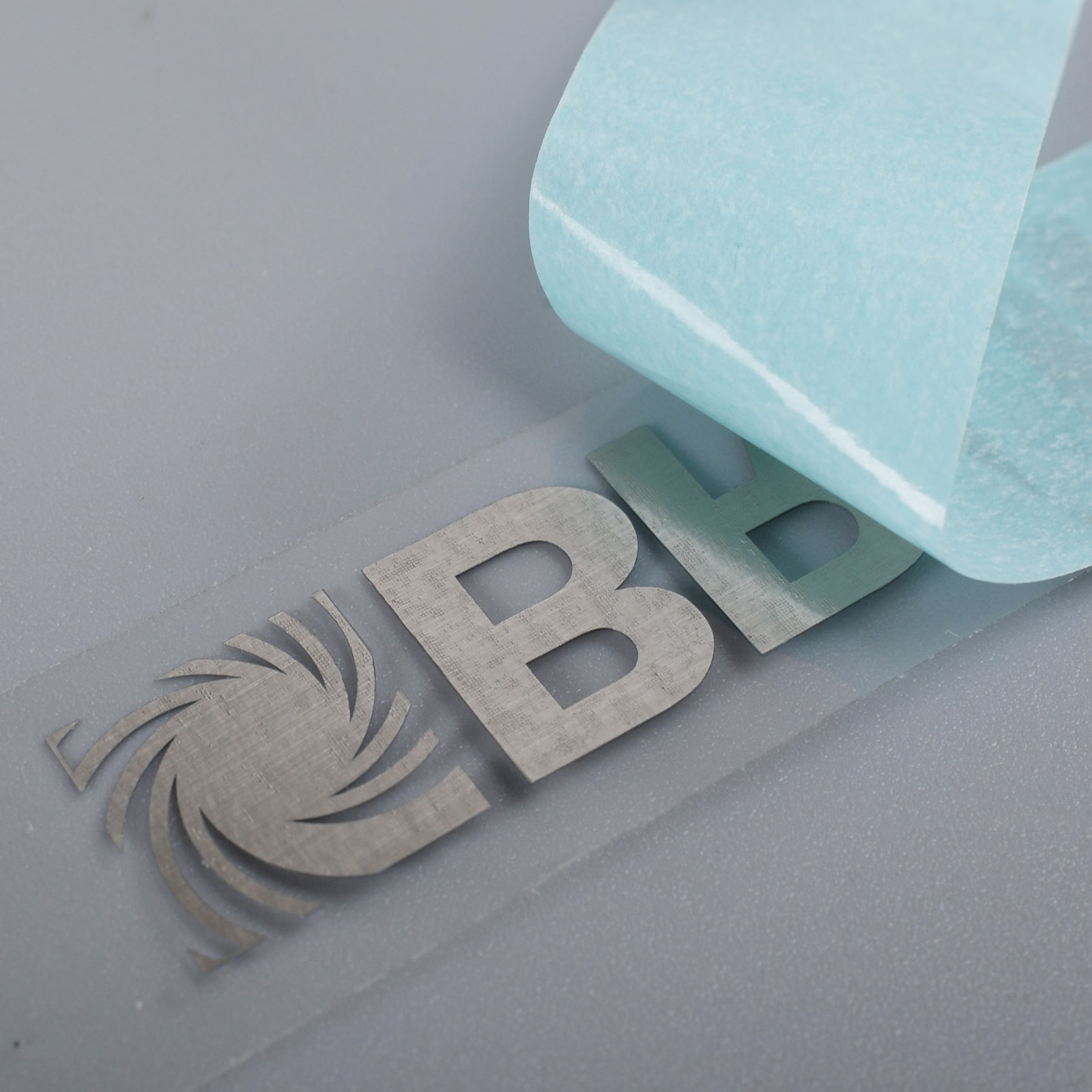 Gegalvaniseerd nikkel sticker transferlabel