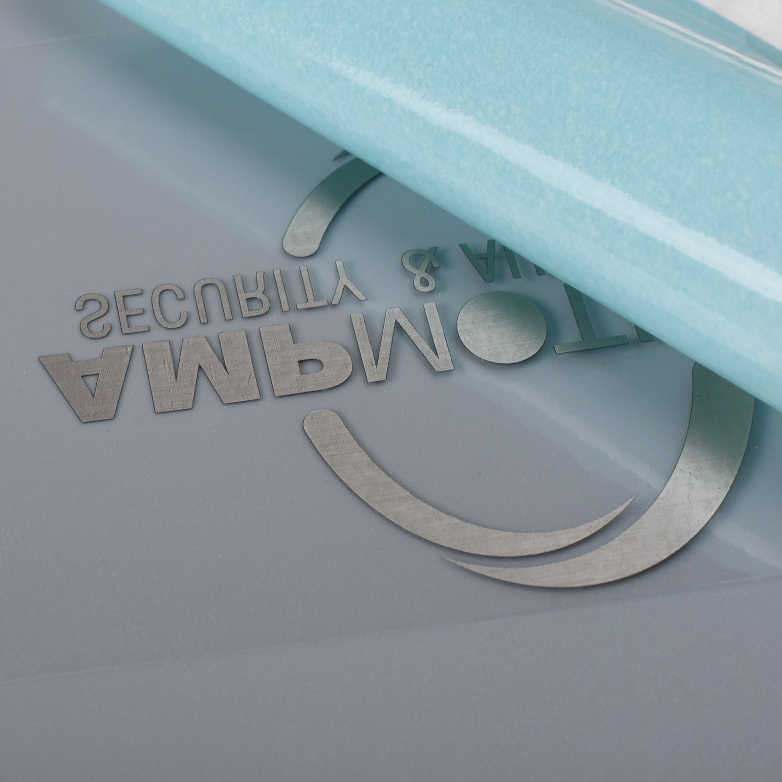 Elektroformerende logoplaten