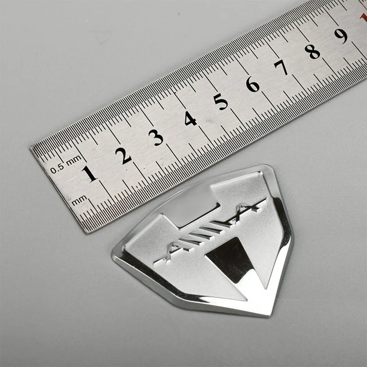 Elektroform 3D metaal logo labels sticker