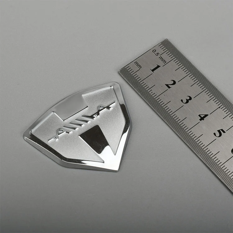 Elektroform 3D metaal logo labels sticker