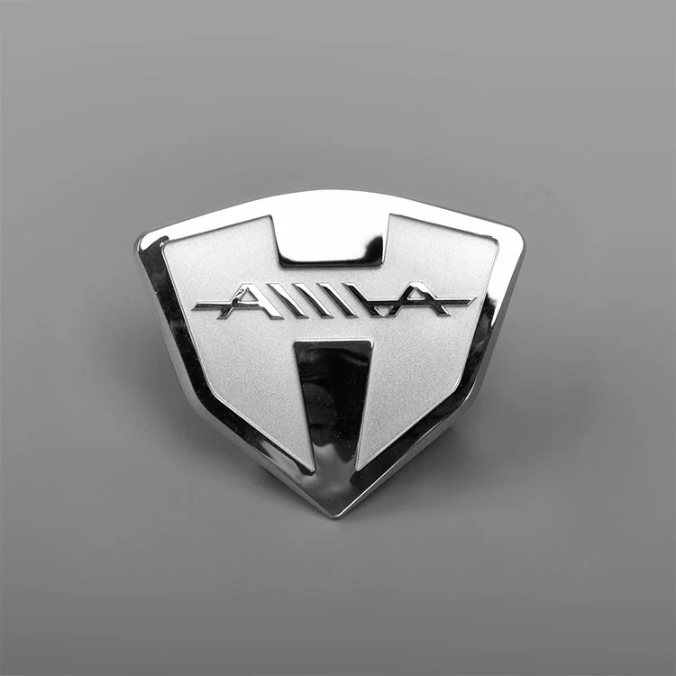 Elektroform 3D metaal logo labels sticker