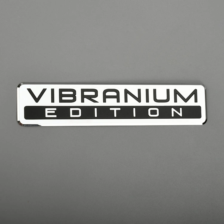 Elektroform metal label nikkel logo sticker
