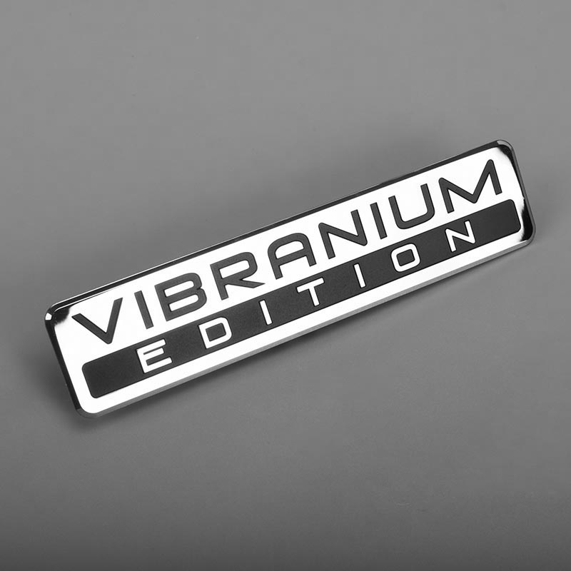 Electroform metalen nikkelsticker