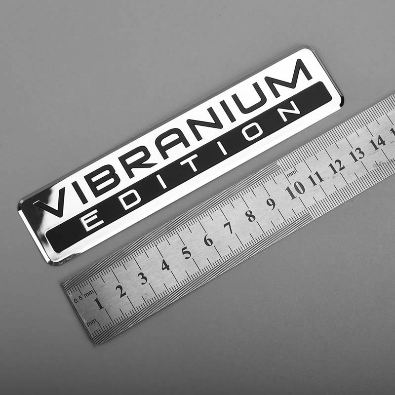 Electroform metalen nikkelsticker