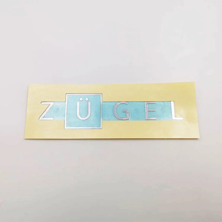 Het label van het naamplaatje van elektroforming