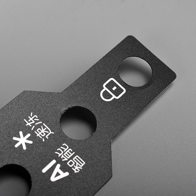 Elektronische PET transparante paneelstickers