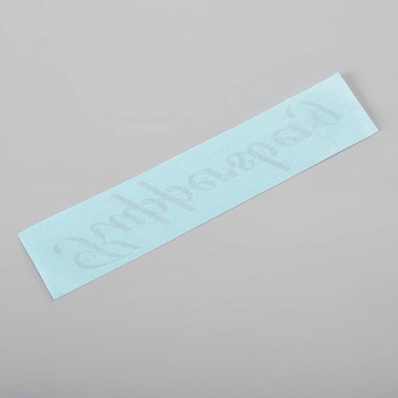 Galvaniserend metalen logo-label