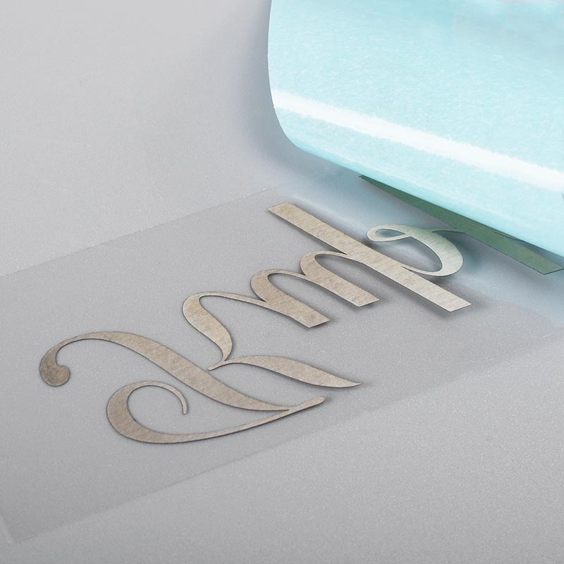 Galvaniserend metalen logo-label