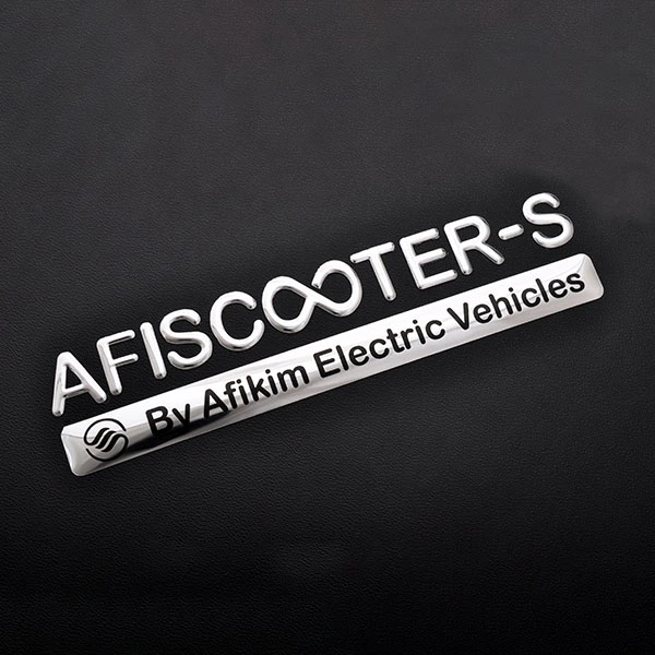 Reliëf 3D zachte sticker