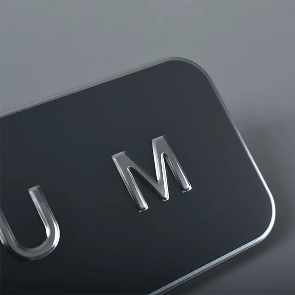 Gegraveerd naamplaatje