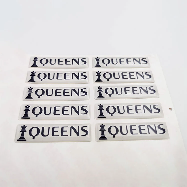 Epoxyhars koepellabels