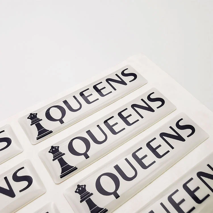 Epoxyhars koepellabels