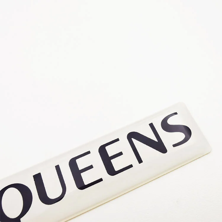 Epoxyhars koepellabels