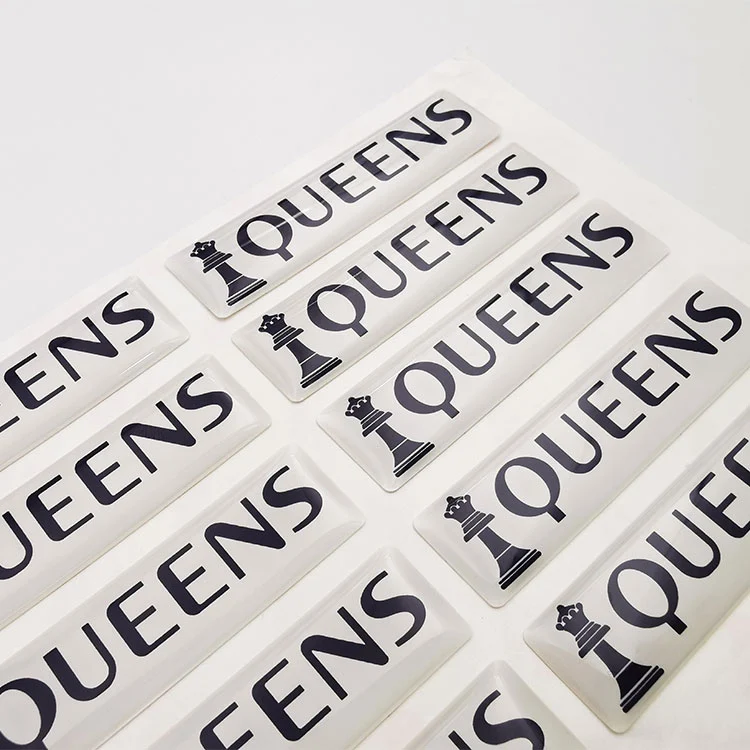 Epoxyhars koepellabels