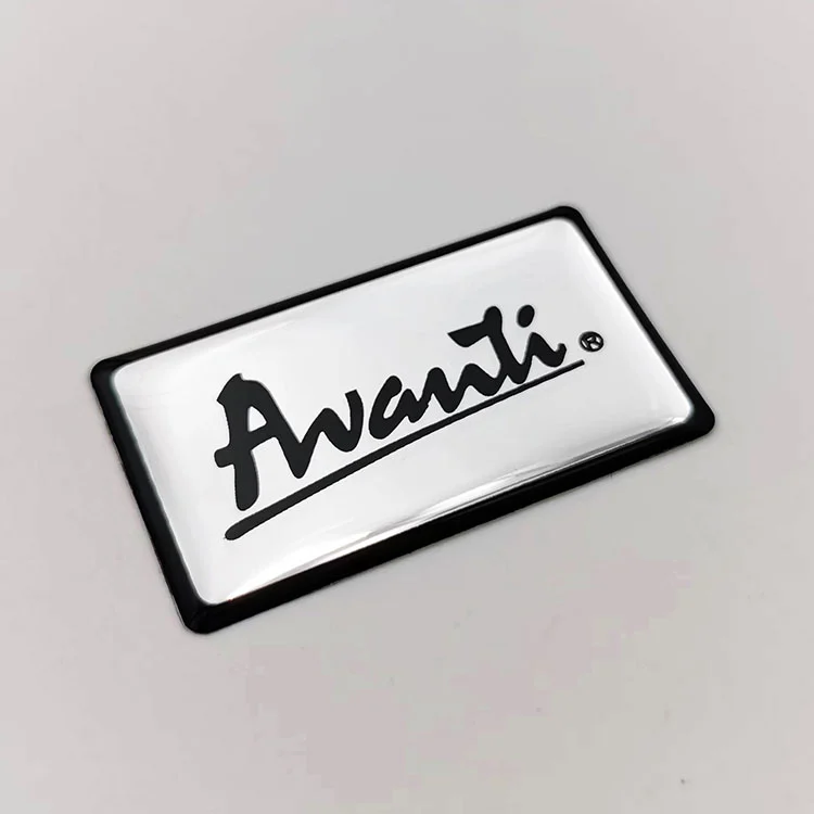 Epoxy hars naamstickers