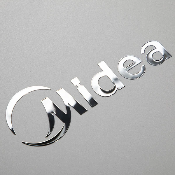 3D gegalvaniseerde sticker