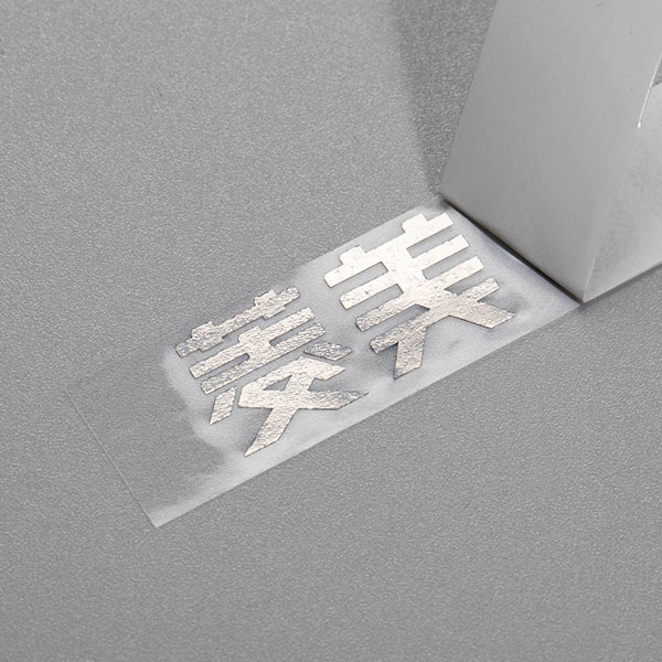 Waterdicht nikkellabel