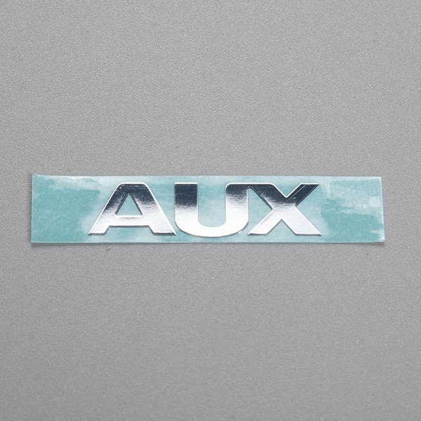 Gegalvaniseerde sticker