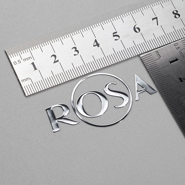 Gegalvaniseerd nikkellabel