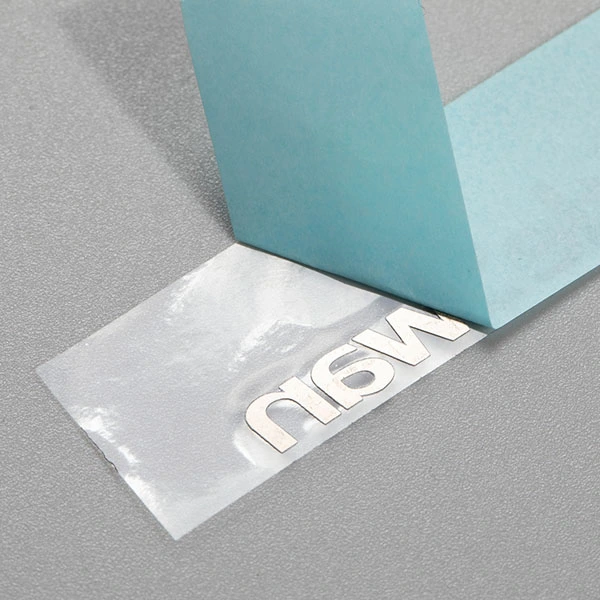 Metallic nikkellabel