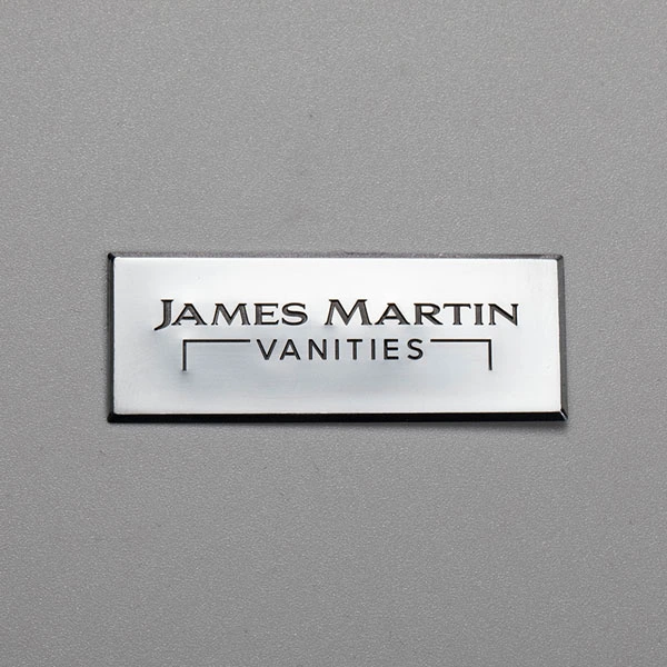 3D nikkel stickerlabel