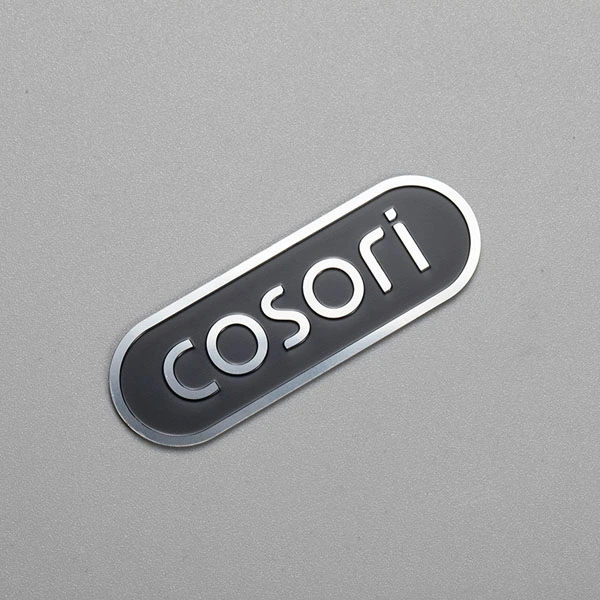 Logo aluminium label
