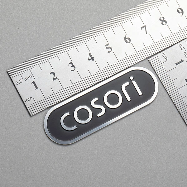 Logo aluminium label