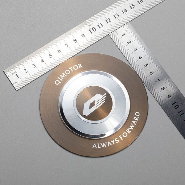 3D aluminiumsticker