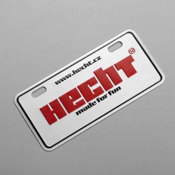 Aluminium metalen naamplaatjes