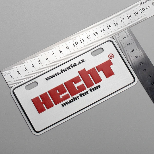 Aluminium metalen naamplaatjes